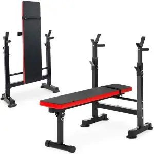 Steel Weight Bench with Squat Rack