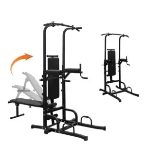 Power Tower with Weight Bench