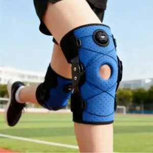 Adjustable knee brace